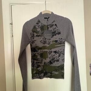 No vacancy camo zip up set